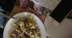 Susan's Beef Stroganoff