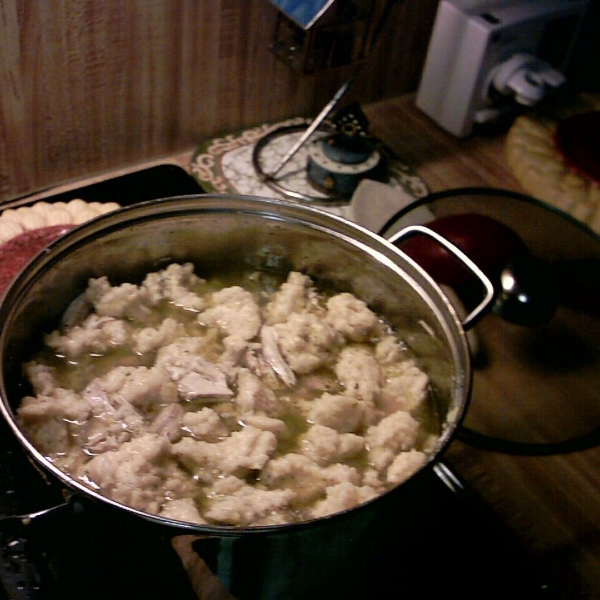 Old-Fashioned Chicken and Dumplings