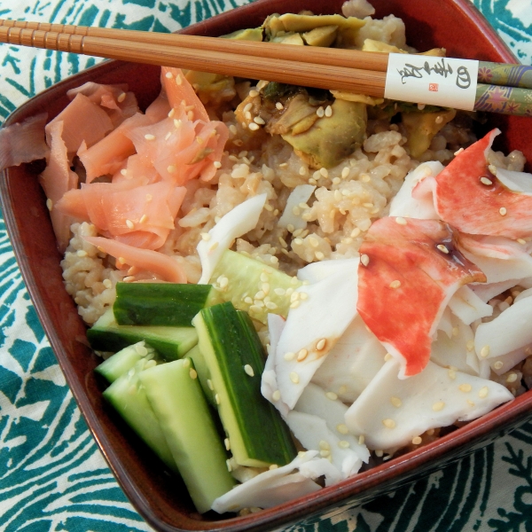 California Roll Sushi Salad