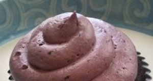 Blueberry Cupcakes with Blueberry Cream Cheese Frosting