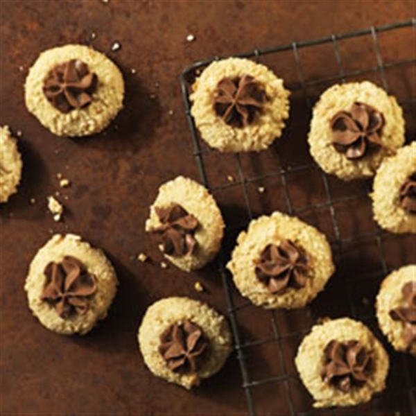 Chocolate-Hazelnut Thumbprints