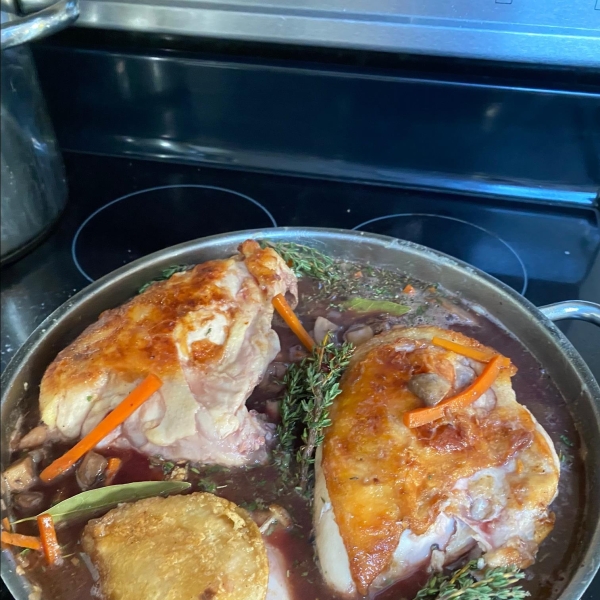 Coq au Vin (Chicken with Wine)