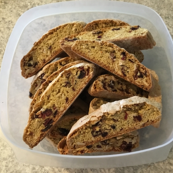 Cranberry Almond Biscotti