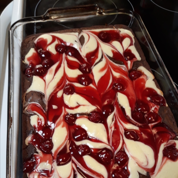 Cherry Cheesecake Brownies