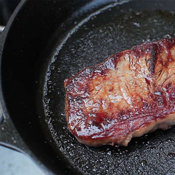 Steak Using the Fast-Flip Method