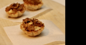 Caramelized Onion Filo Bites