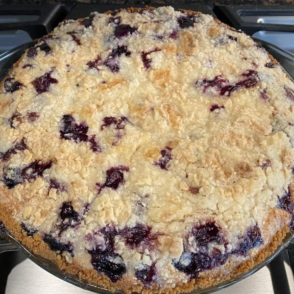 Creamy Blueberry Pie