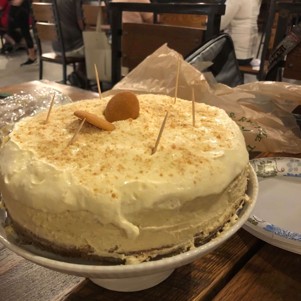 Banana Cream Cheesecake