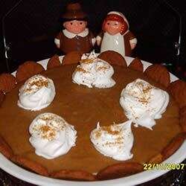 Dad's Pumpkin Chiffon Pie