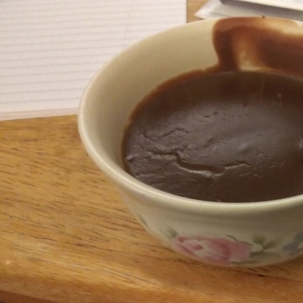 Chocolate Cornstarch Pudding