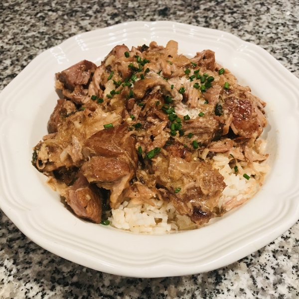 Cider-Braised Pork Shoulder