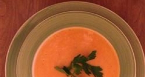 Vegan Butternut Squash Soup with Almond Milk