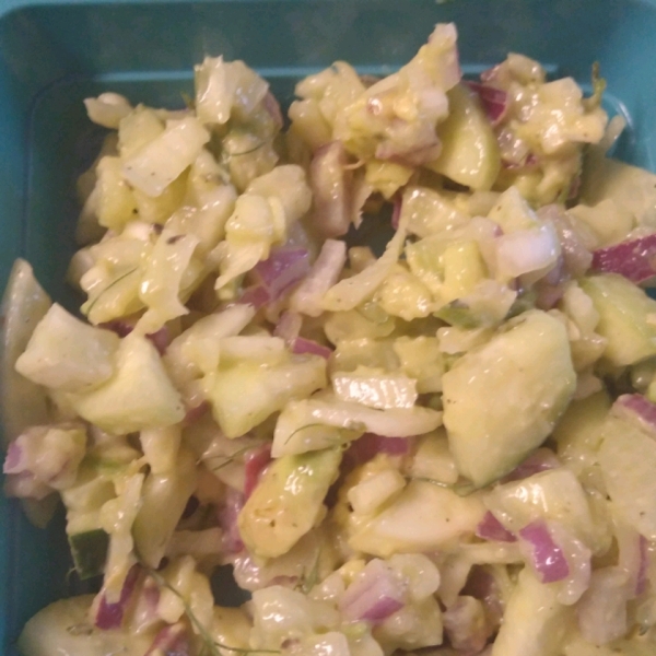 Fennel Cucumber Salsa