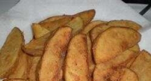 Fried Potato Wedges