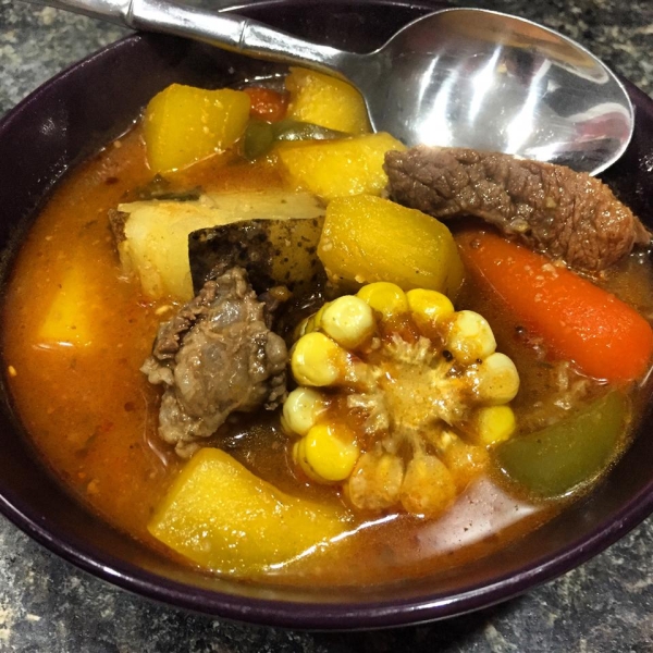 Cazuela de Vaca (Beef and Pumpkin Stew)