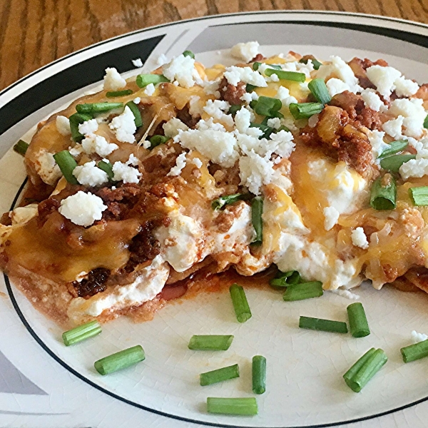 Easy Microwave Chilaquiles