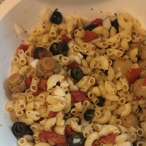 Whole Wheat Rotini Pasta Salad