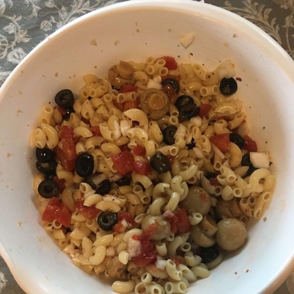 Whole Wheat Rotini Pasta Salad