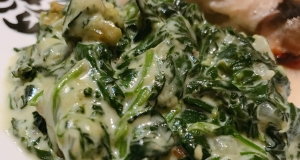 Creamed Spinach I