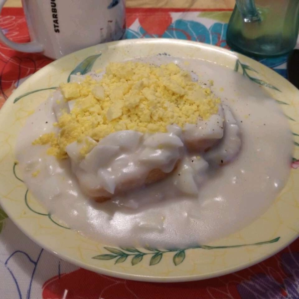 Creamed Eggs