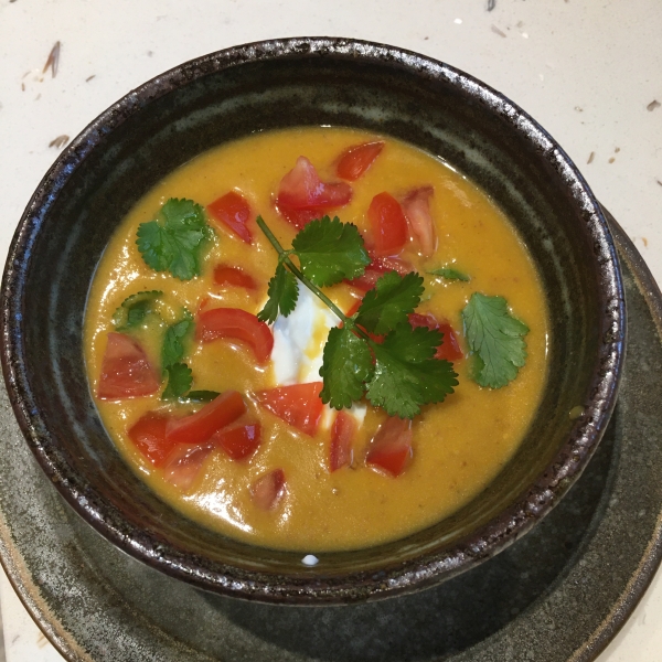 Spicy Sweet Potato Soup