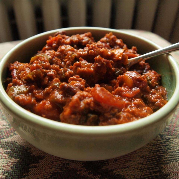Meat-Lovers' Vegetarian Chili