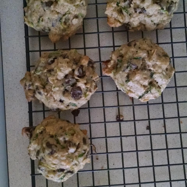 St. Patrick's Day Zucchini-Oatmeal Cookies