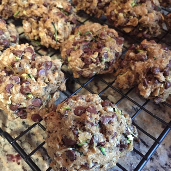 St. Patrick's Day Zucchini-Oatmeal Cookies