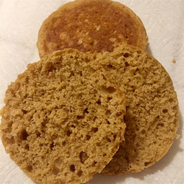 Whole Wheat Crumpets