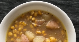 Potato and Corn Chowder (Freezer Dump Meal)