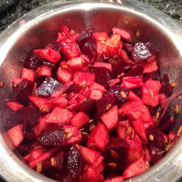 Beet, Orange and Apple Salad