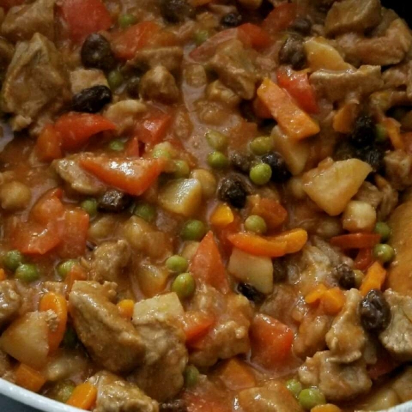 Filipino Menudo (Pork and Liver Stew)