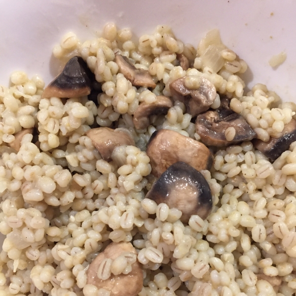 Barley Mushroom Risotto