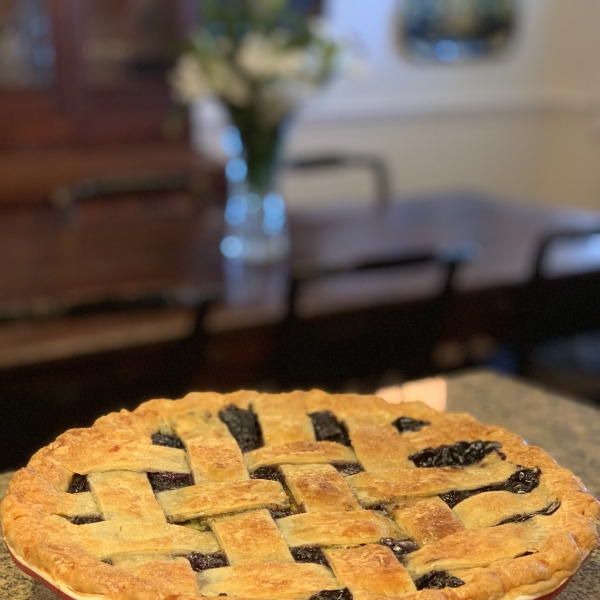 Mystery Ingredient Wild Blueberry Pie