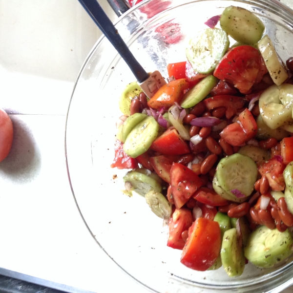 Cucumber and Tomato Salad