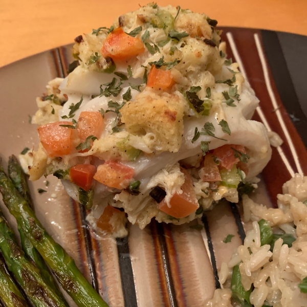 Crab Stuffed Haddock