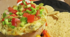 Hot Artichoke Dip with Green Chiles