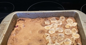 Strawberry-Marshmallow Blondies