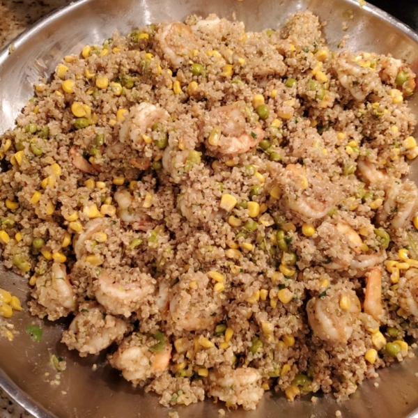 Victor's Shrimp Fried Quinoa