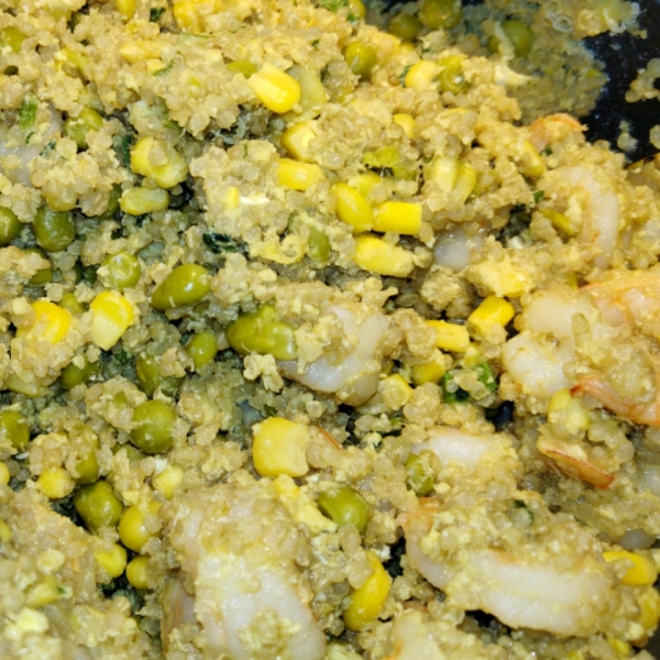 Victor's Shrimp Fried Quinoa