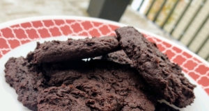 Vegan Chocolate Fudge Cookies