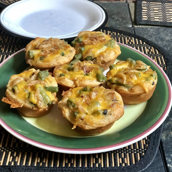 Mini Green Bean Casseroles