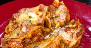 Chicken and Cheese Stuffed Jumbo Shells