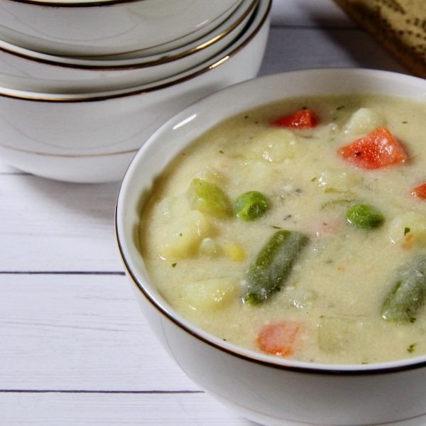 Ian's Potato-Vegetable Soup