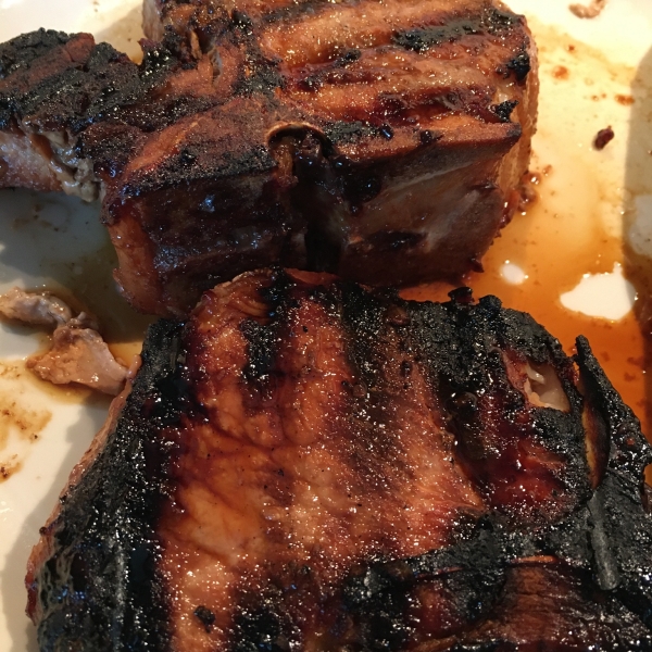 Grilled Pork Loin Chops