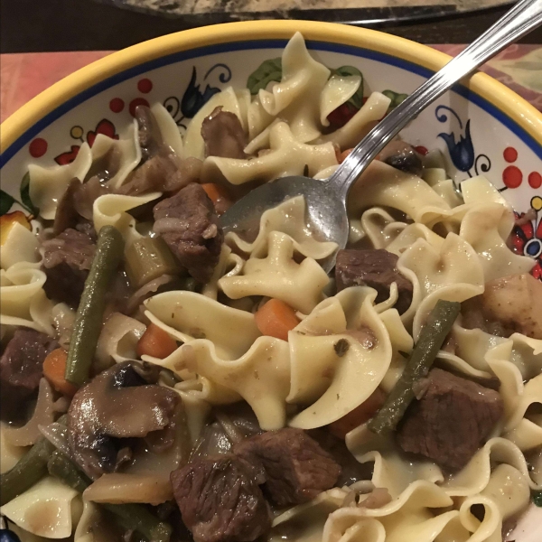 Jennifer's Burgundy Beef Stew