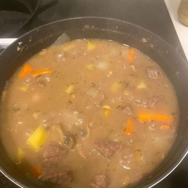 Jennifer's Burgundy Beef Stew