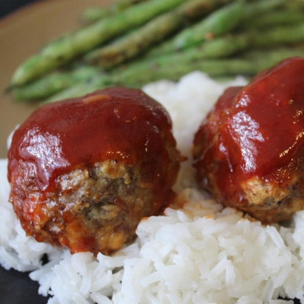 Baked BBQ Meatballs