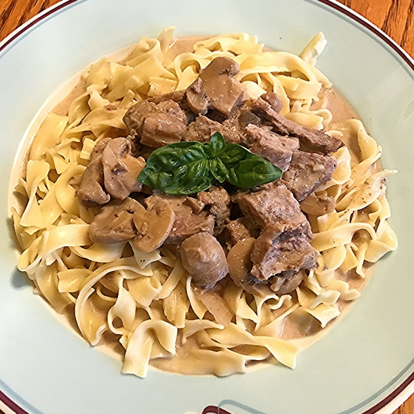 Susan's Beef Stroganoff