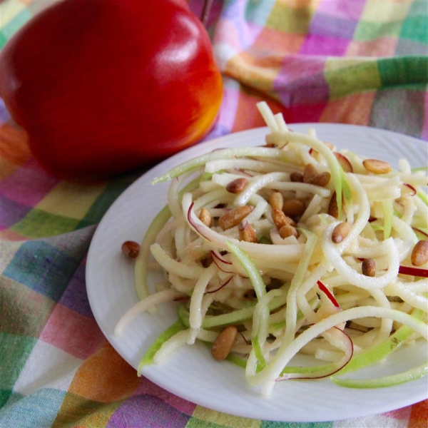 Spiralized Apple Salad